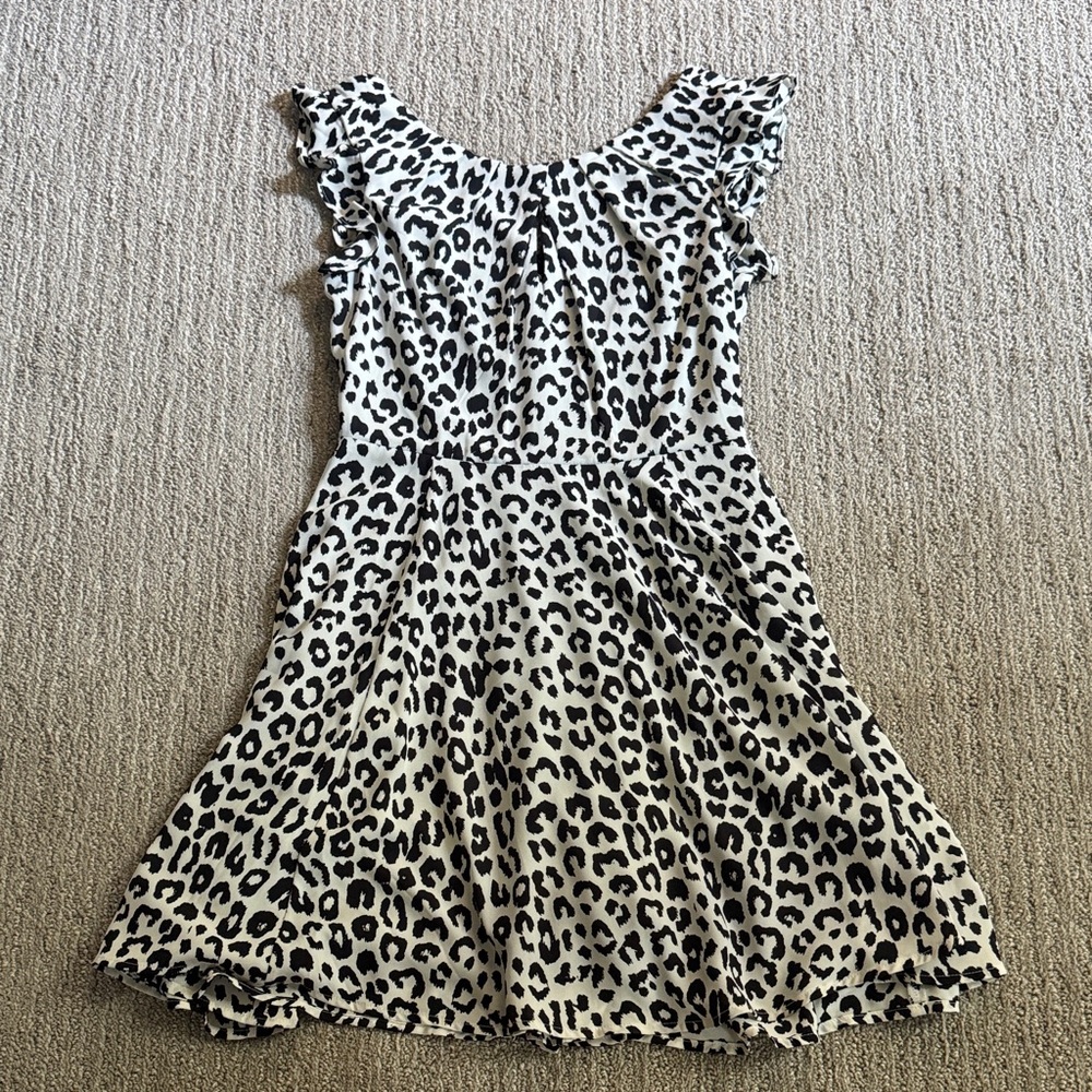 Express Leopard Print Dress